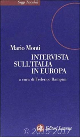 Copertina di Intervista sull'Italia in Europa