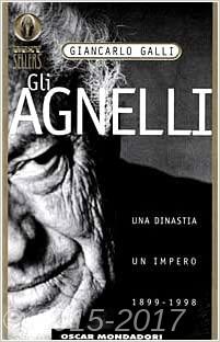 Copertina di Gli Agnelli