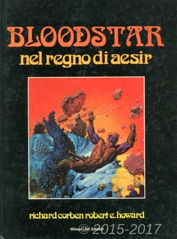 Copertina di Bloodstar nel regno di Aesir 