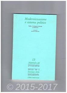 Copertina di Modernizzazione e sistema politico