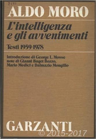 Copertina di L'intelligenza e gli avvenimenti