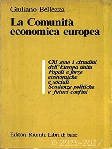 Copertina di La Comunita economica europea