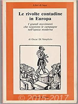 Copertina di Le rivolte contadine in Europa