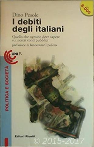 Copertina di Il debito degli italiani