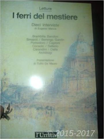 Copertina di I ferri del mestiere