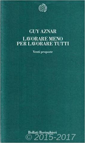 Copertina di Lavorare meno per lavorare tutti