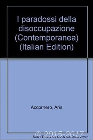 Copertina di I paradossi della disoccupazione