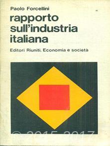 Copertina di Rapporto sull'industria italiana