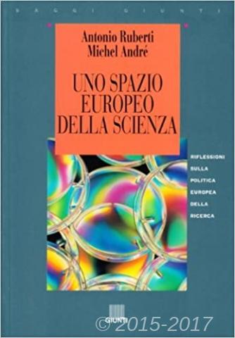 Copertina di Uno spazio europeo della scienza